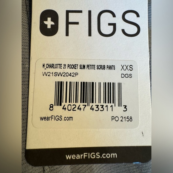 CHARLOTTE 21 POCKET SLIM SCRUB PANTS - Picture 6 of 10